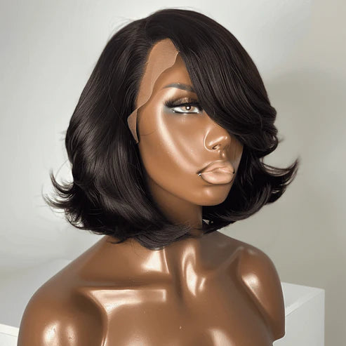13X6 HD SIDE PART LAYER CUT SHORT BOB